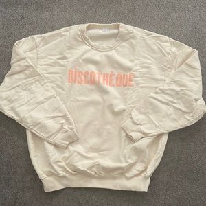 Clare V. Discotheque Sweatshirt-New!